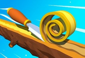 Spiral Roll Carving Game