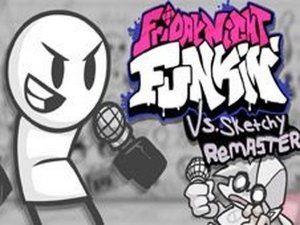 FNF Vs. Sketchy Remastered Online Arcade Game