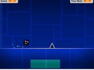 Geometric Leap Arcade Game