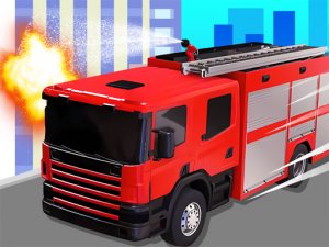 Fire Truck Rescue Driving Online Arcade Game