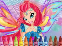 Winx Coloring Online Game - Coloring Game
