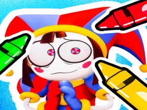 Amazing Digital Circus Pomni Coloring Game - Creative Coloring