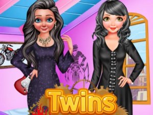 Twins Punk Fashion Online Dress Up Game