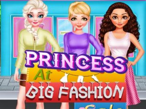 Princess Big Fashion Sale Online Dress Up Game