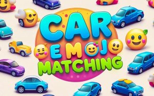 Car Emoji Matching Puzzle Game Online - Memory Puzzle Game