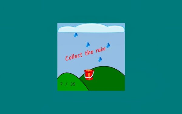 Collect the Rain - Water Drop Collector Online Game