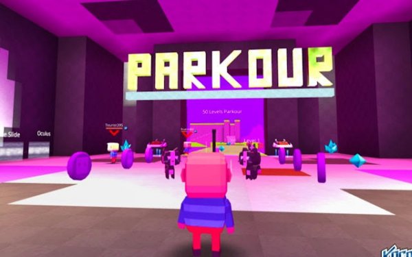 Kogama: Cat Parkour - Multiplayer Running Game Online