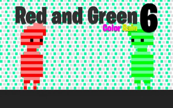 Red and Green 6: Color Rain - Arcade Runner Online Game