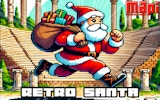 Retro Santa: Christmas Run Online Game Arcade Game