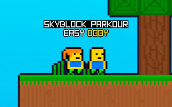 Skyblock Parkour Easy Obby - Co-op Adventure Online Game