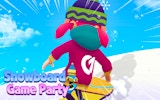 Snowboard Game Party: Multiplayer Racing Game - Arcade Game
