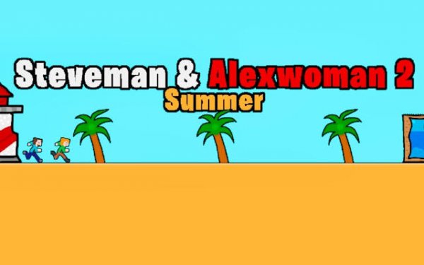 Steveman and Alexwoman 2: Summer Escape Adventure Online Game