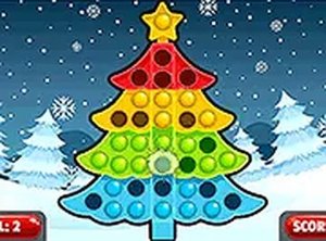 Festive Bubble Pop Puzzle
